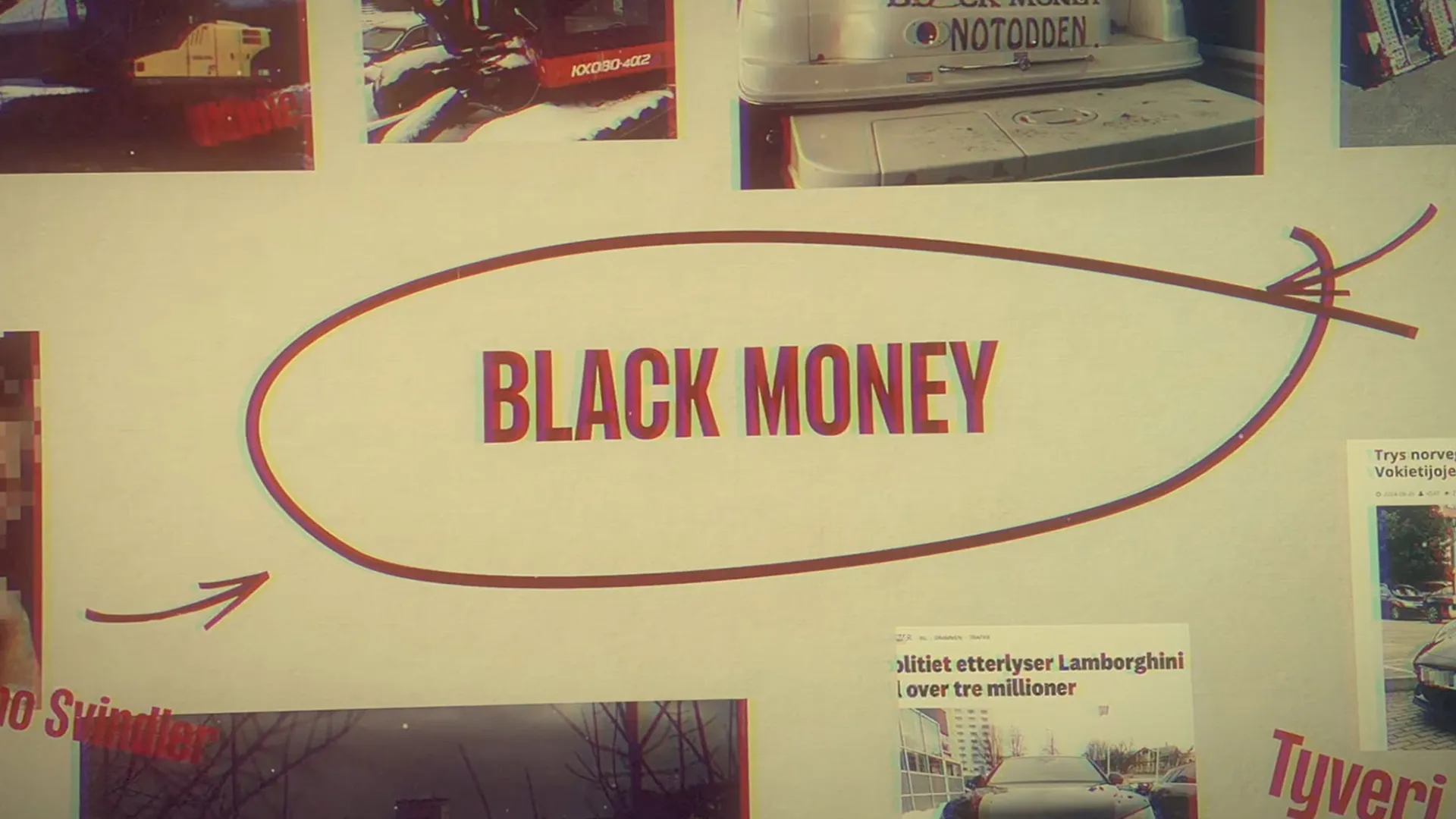 Cover art til serien Black Money